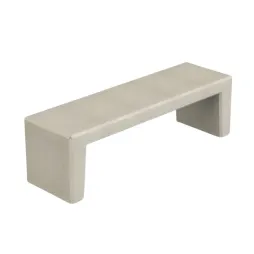 Banquette de ville en béton