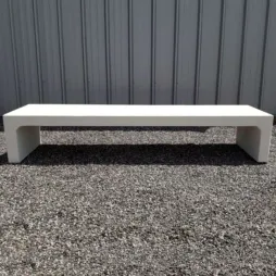 Banquette en béton