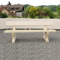 Banc en béton