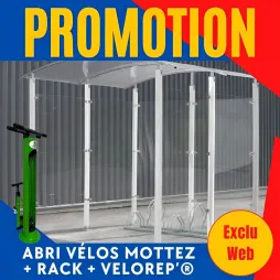 Promo abri pour vélo mottez