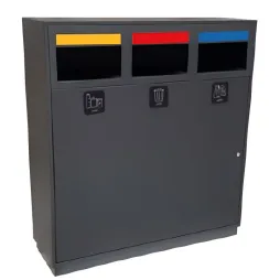 Poubelle extérieur pour le tri des déchets