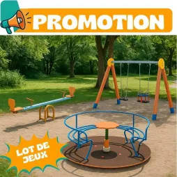 Lot de jeux extérieur pour enfants