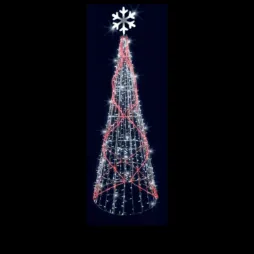 Sapin artificiel extérieur à leds