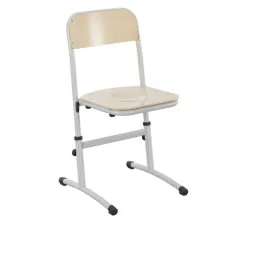 Chaise scolaire réglable en hauteur
