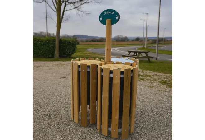 Poubelle pour le tri sélectif