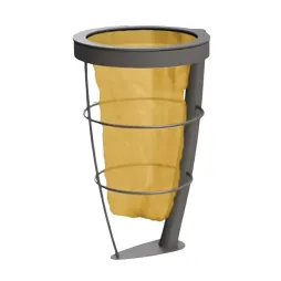 Poubelle extérieure vigipirate