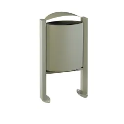 Corbeille de propreté extérieur