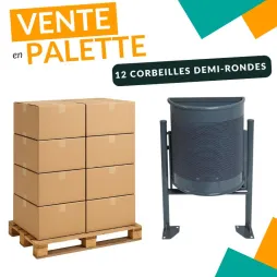 Poubelle de rue - achat en gros