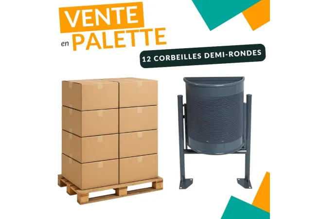 Poubelle de rue - achat en gros