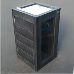 Corbeille vigipirate plastique recyclé Corbeille vigipirate plastique recyclé