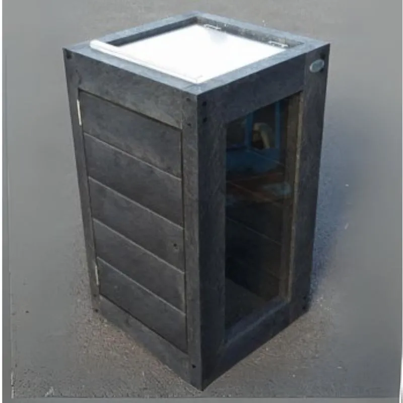 Corbeille vigipirate plastique recyclé Corbeille vigipirate plastique recyclé