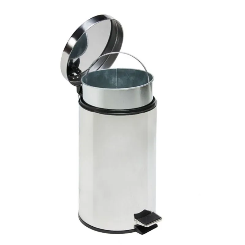 Poubelle métal avec seau galvanisé