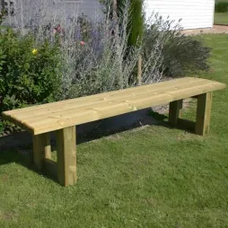 Banquette collectivité en bois fabriquée en France