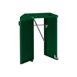 Cache conteneur poubelle extérieur vert Cache conteneur poubelle extérieur vert