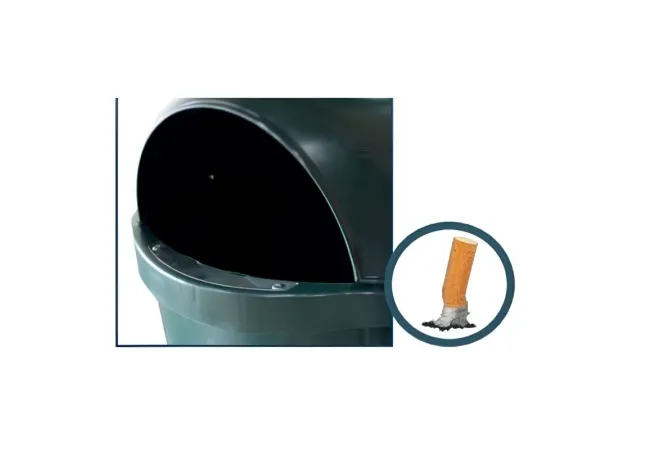 Poubelle déjection canine