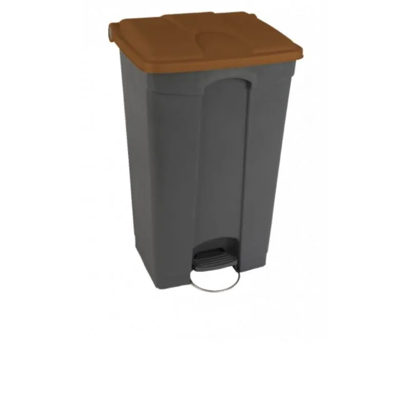 Collecteur intérieur pour tri 90 L gris/marron