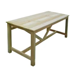 Table de terrasse en bois