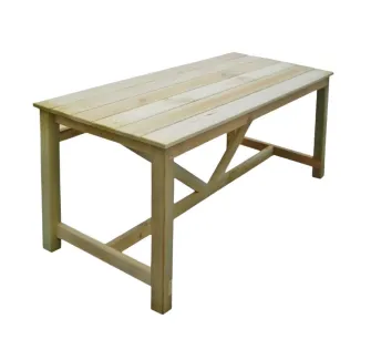 Table de terrasse en bois