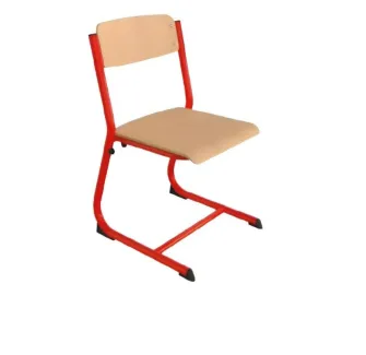 Chaise scolaire en multiplis