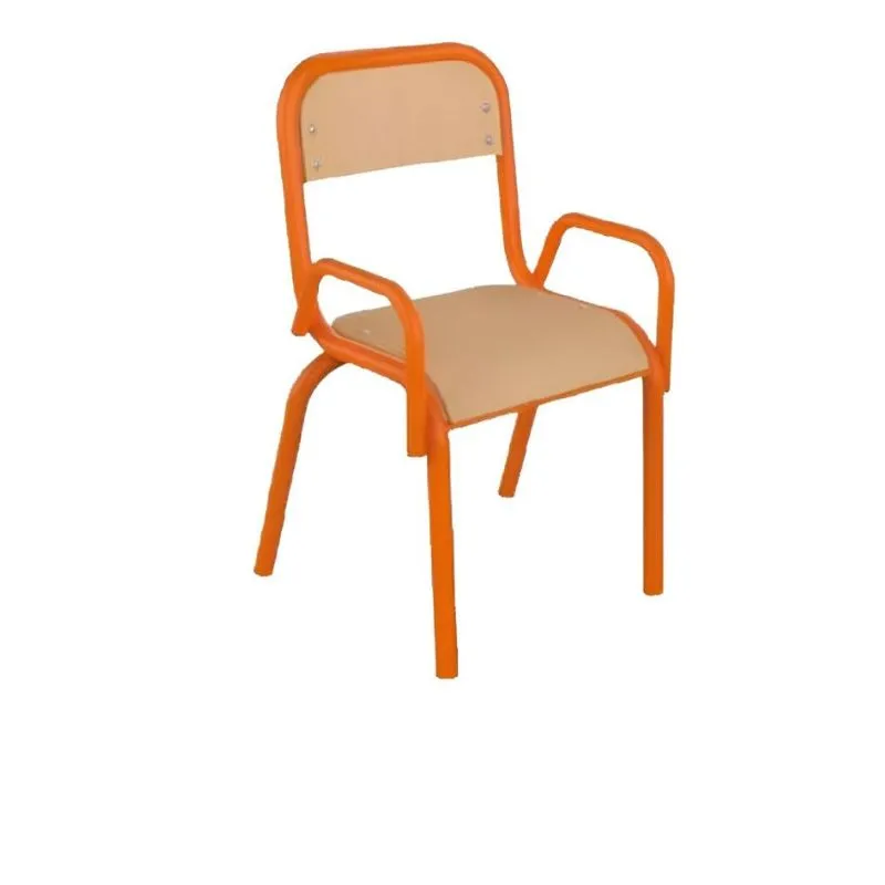 Chaise scolaire empilable en multiplis