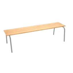 Banc scolaire en bois