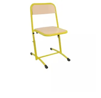 Chaise d'école réglable en hauteur