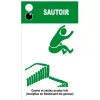Panneau explicatif pour agrès "Sautoir"