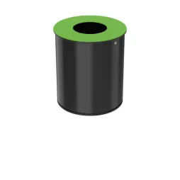 Poubelle de tri intérieur verte 15L Poubelle de tri intérieur verte 15L