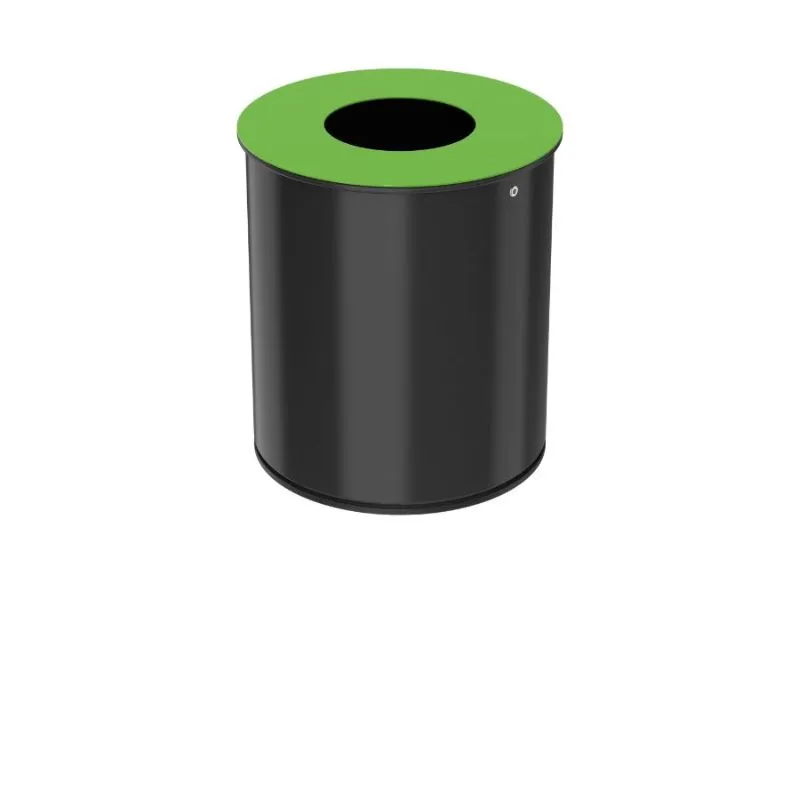 Poubelle de tri intérieur verte 15L Poubelle de tri intérieur verte 15L