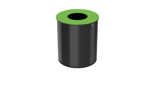 Poubelle de tri intérieur verte 15L Poubelle de tri intérieur verte 15L