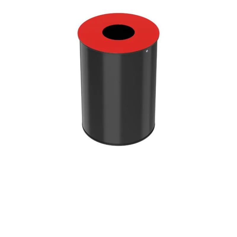 Poubelle de tri intérieur 30 litres rouge Poubelle de tri intérieur 30 litres rouge