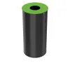 Corbeille de bureau tri sélectif couvercle vert et contenance 50 L Corbeille de bureau tri sélectif couvercle vert et contenance 50 L