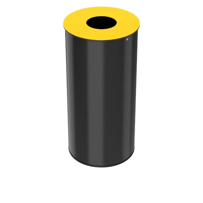 Poubelle intérieure de tri de 50 L coloris jaune Poubelle intérieure de tri de 50 L coloris jaune