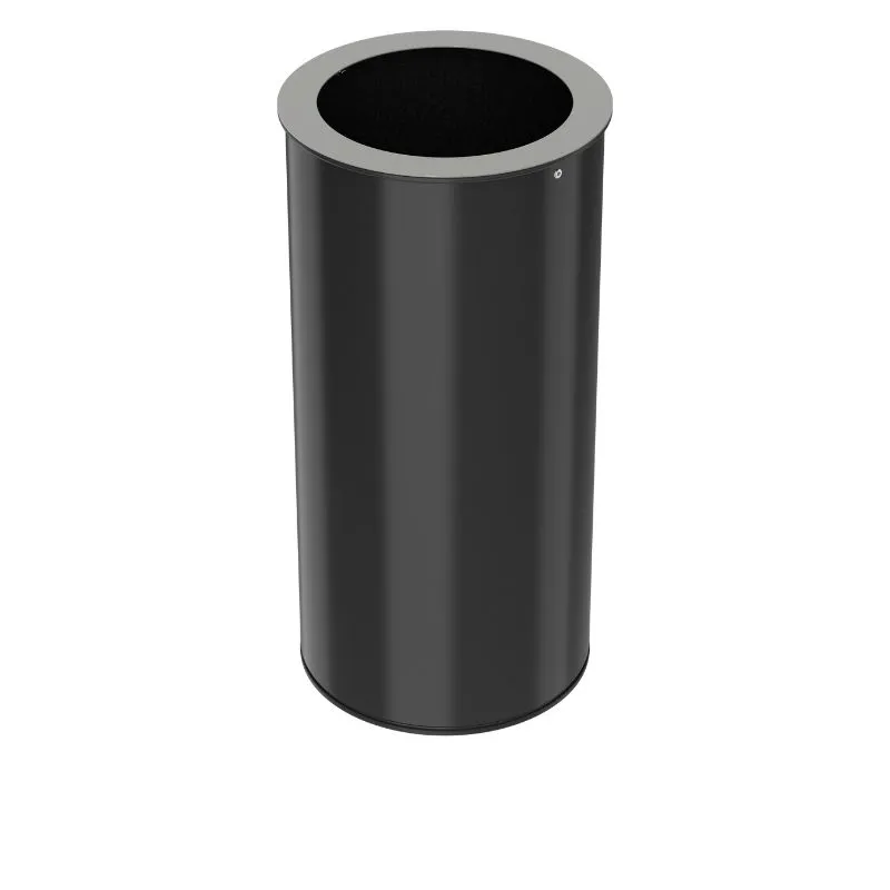 Poubelle intérieure tri de 50 litres couvercle gris Poubelle intérieure tri de 50 litres couvercle gris