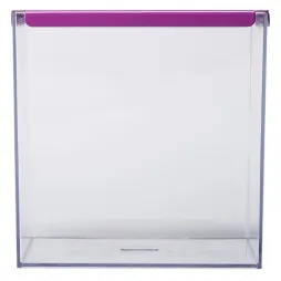 Recyclage des piles bac de 7 L transparent et violet Recyclage des piles bac de 7 L transparent et violet