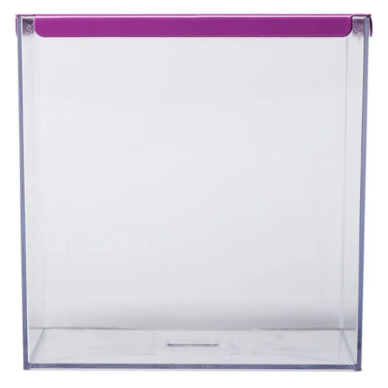 Recyclage des piles bac de 7 L transparent et violet Recyclage des piles bac de 7 L transparent et violet
