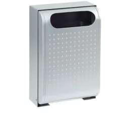 Poubelle publique murale - Poubelle de ville - Poubelle murale 30 L