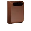 Poubelle murale de 30 L coloris corten