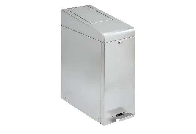 Poubelle à pédale pour hygiène féminine