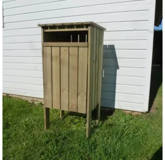 Corbeille en bois de 100 L