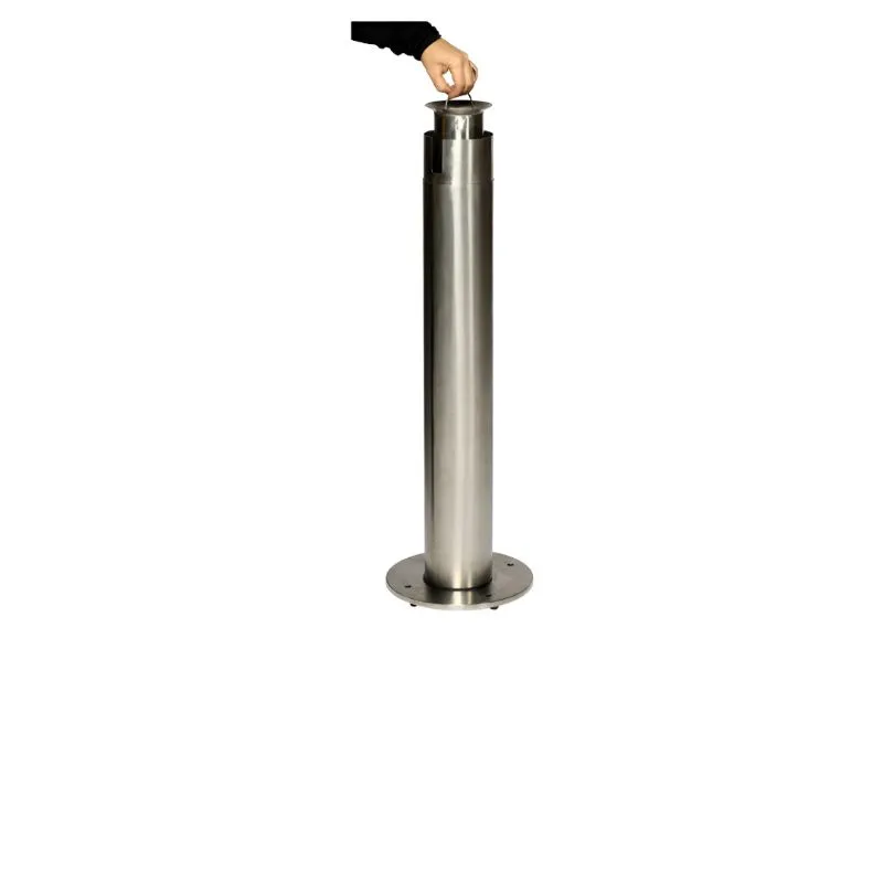 Cendrier sur pied avec bac intérieur amovible