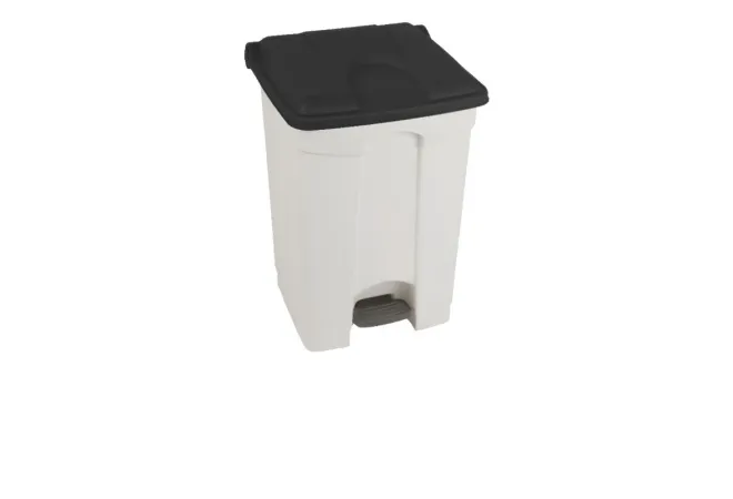 Corbeille de bureau tri sélectif de 45 L couvercle anthracite