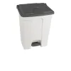 Poubelle tri bureau blanche et grise 70 L