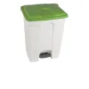 Poubelle intérieure tri sélectif blanc/vert 70 L