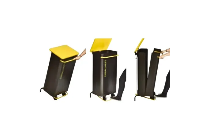 Poubelle mobile de 110 litres pour le tri intérieur