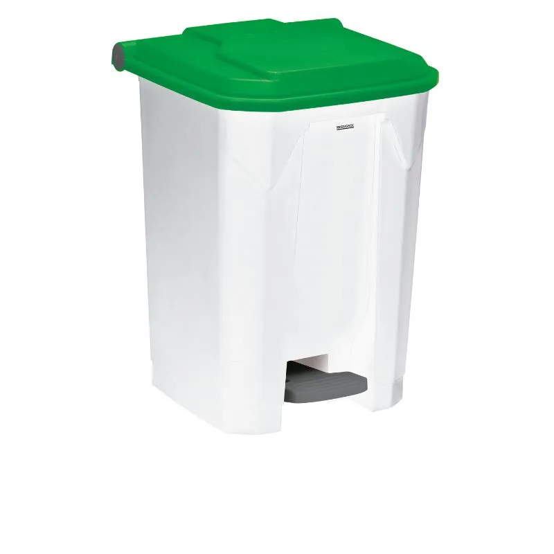 Poubelle intérieure pour le tri de 50 L blanc/vert