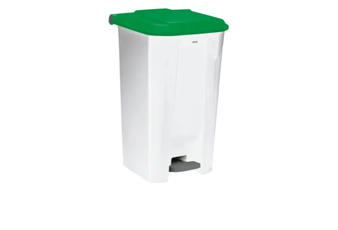 Poubelle de 100 L pour le tri sélectif intérieur couvercle vert