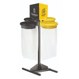 Support de sacs-poubelles Vigipirate 4 X 110 L