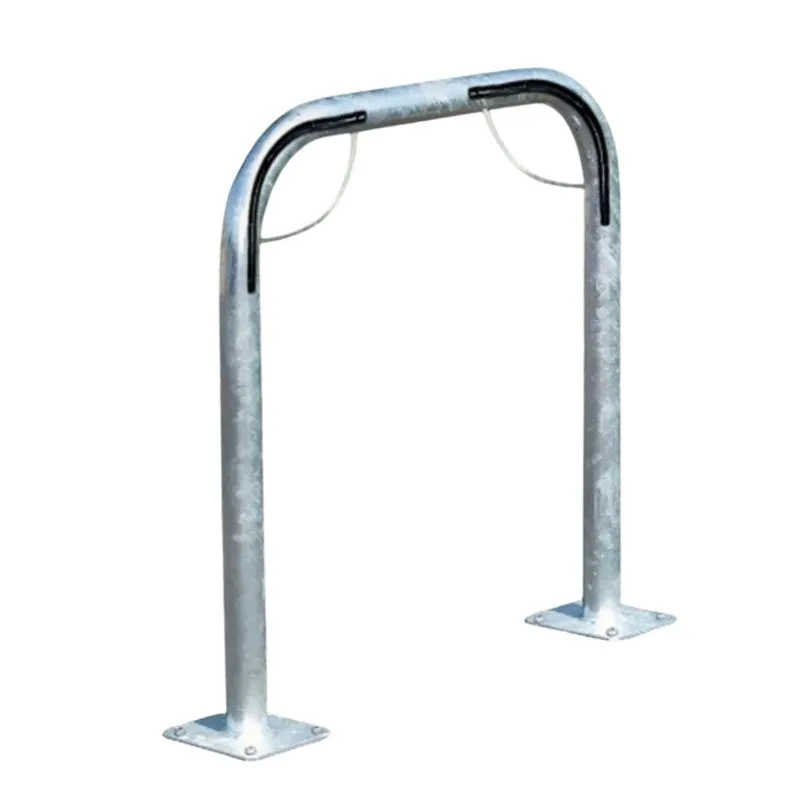 Barrières pour vélo à fixer au sol sur platines