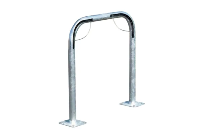 Barrières pour vélo à fixer au sol sur platines